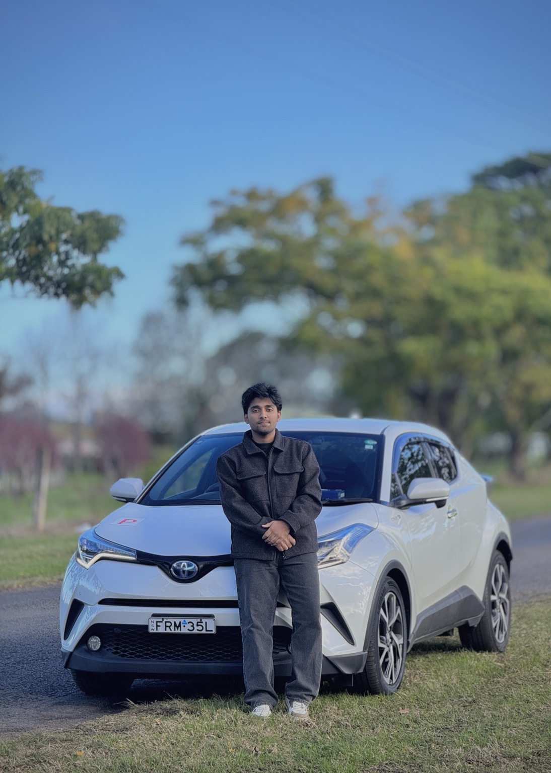 Photo by a car