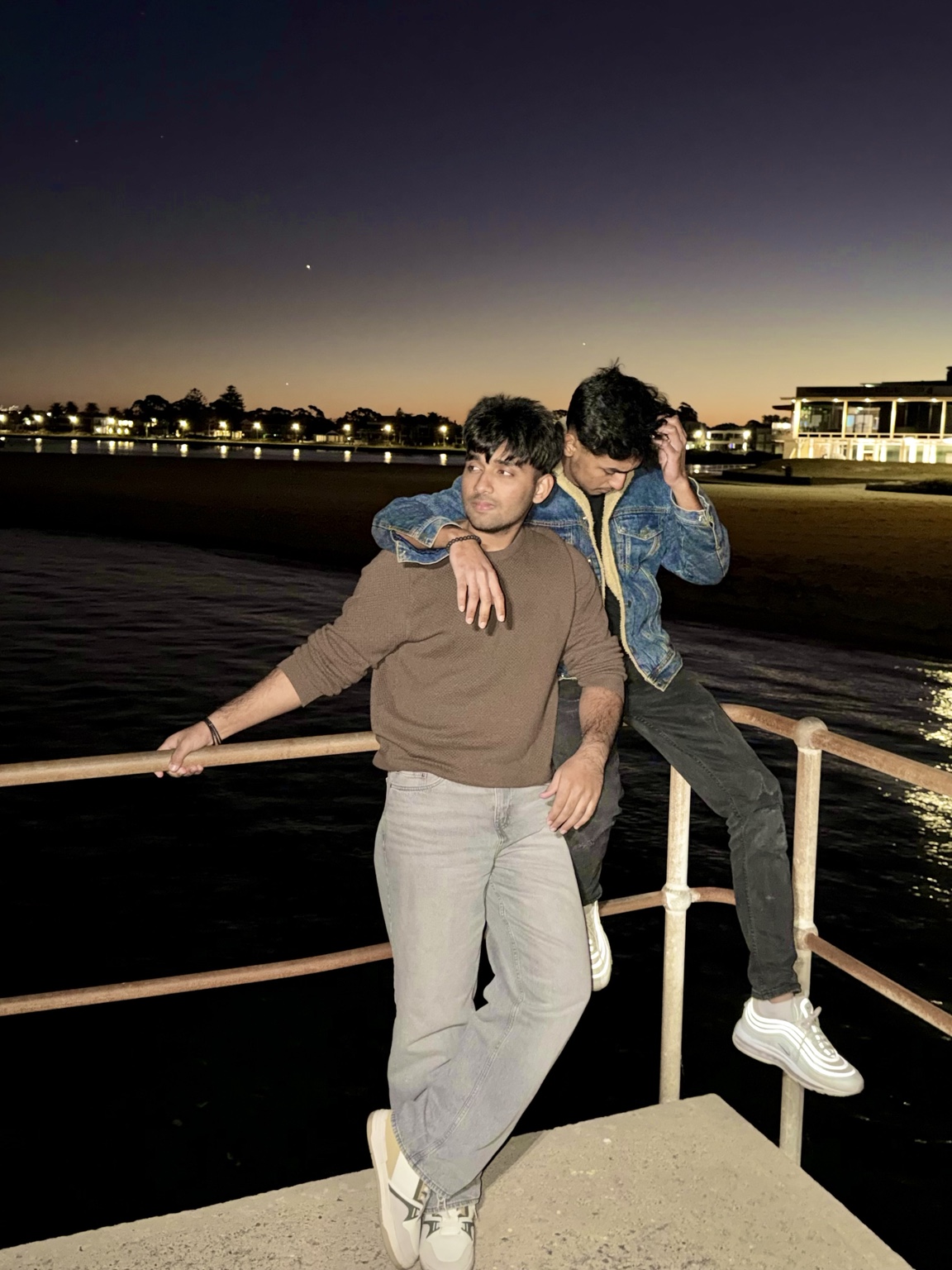 Waterfront night memory
