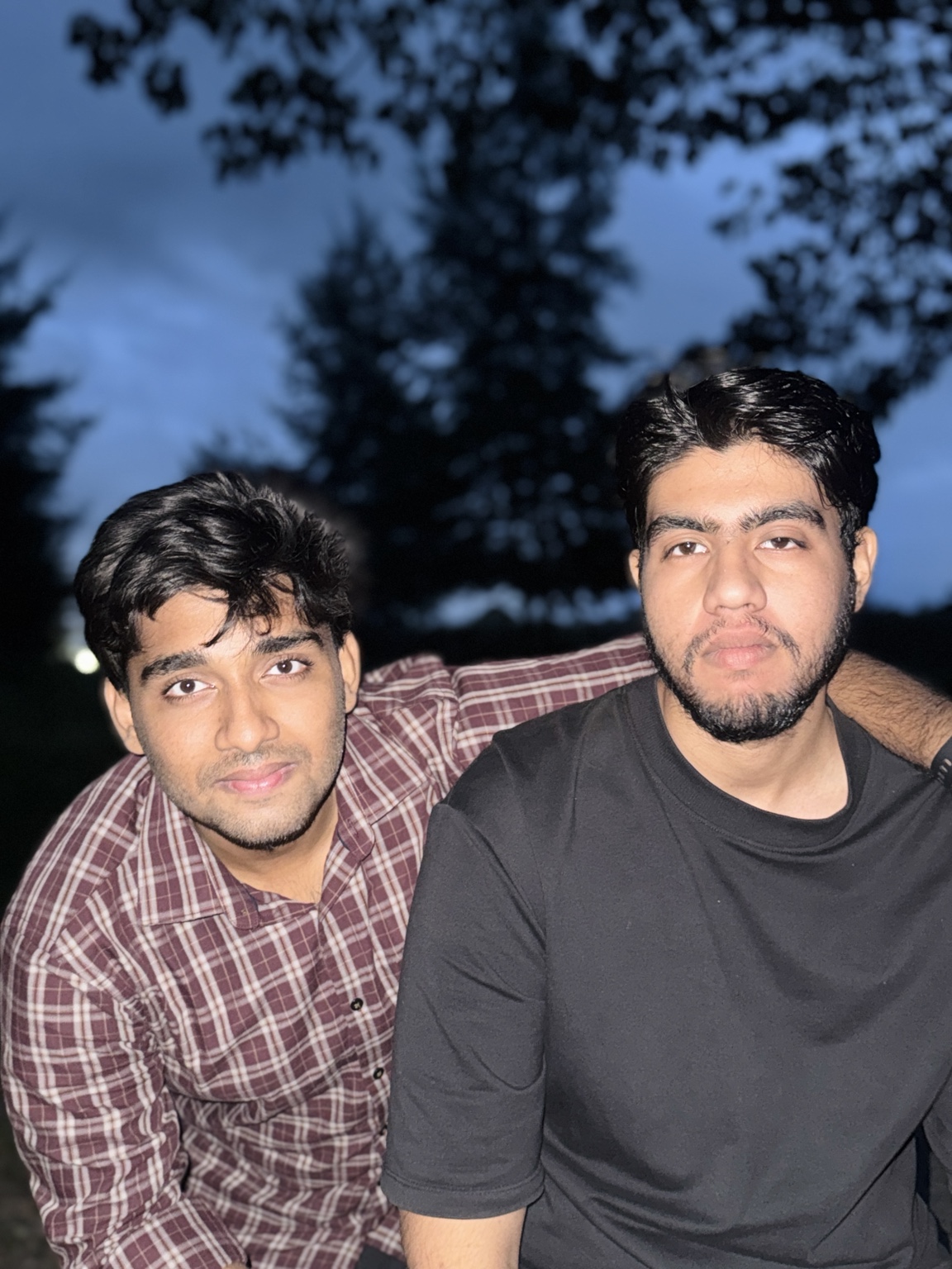 Photo with a friend