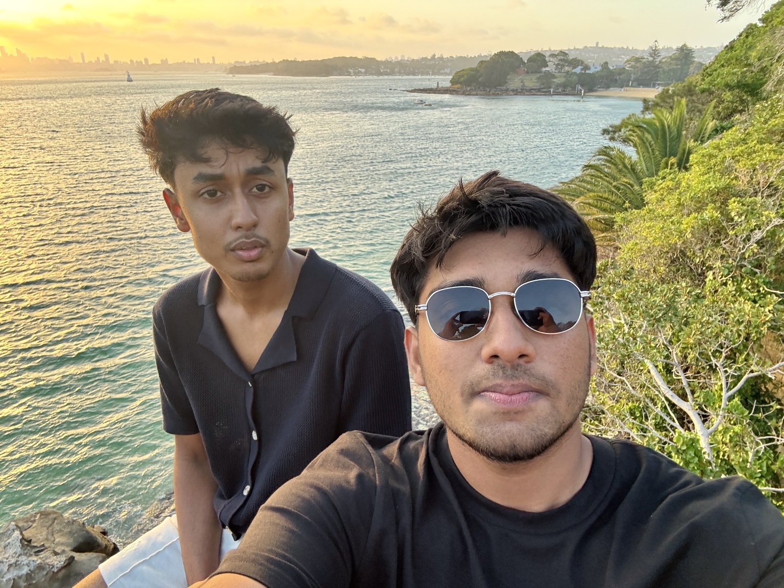 Golden hour selfie